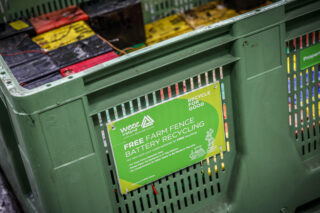 WEEE Ireland reminds the agricultural sector to recycle farm fence batteries as new EU regulations approach