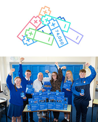 The Royal and Prior Comprehensive School, Raphoe, Co. Donegal Weee Battery Recycling Winners 2025
